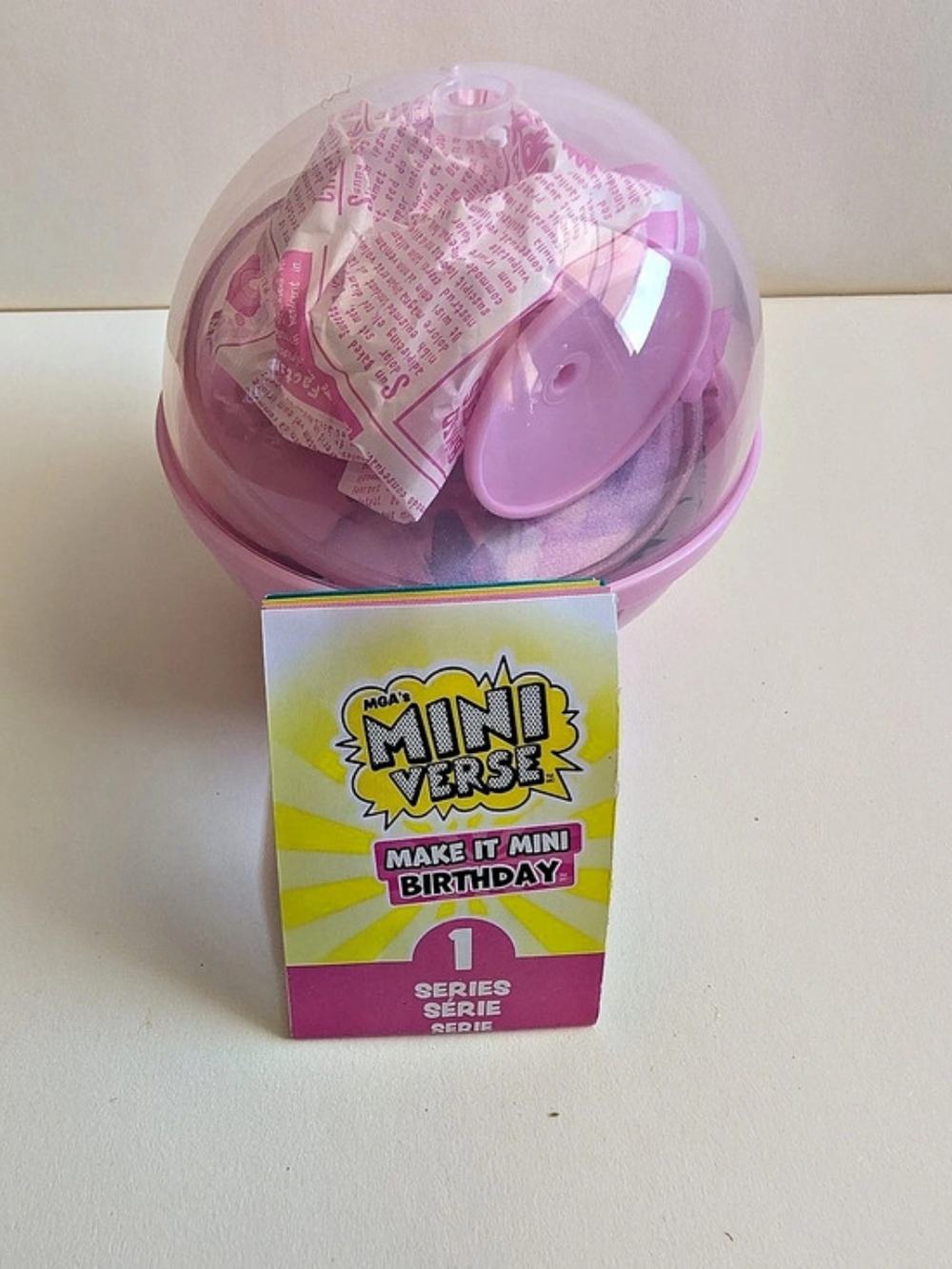 MGA Mini Verse Make It Mini Birthday Miniature Party Set
